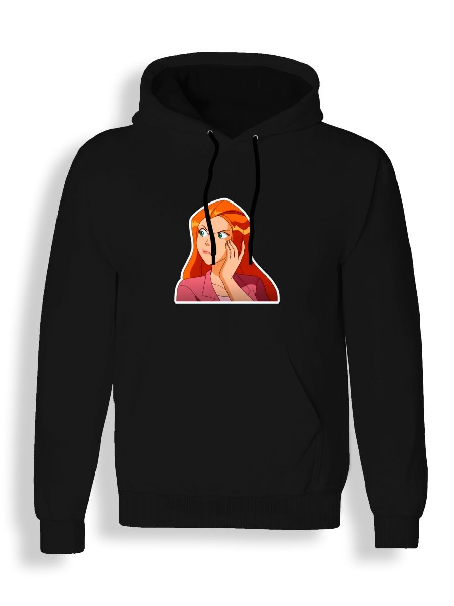 

Худи унисекс СувенирShop Тотали спайс/Totally Spies/Мультфильм 7 черное 3XL, "Тотали спайс/Totally Spies/Мультфильм" 7