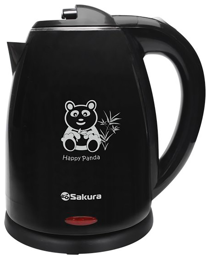 Чайник электрический SAKURA SA-2138BK 1.8 л черный чайник электрический sakura sa 2168br 1 8 л красный