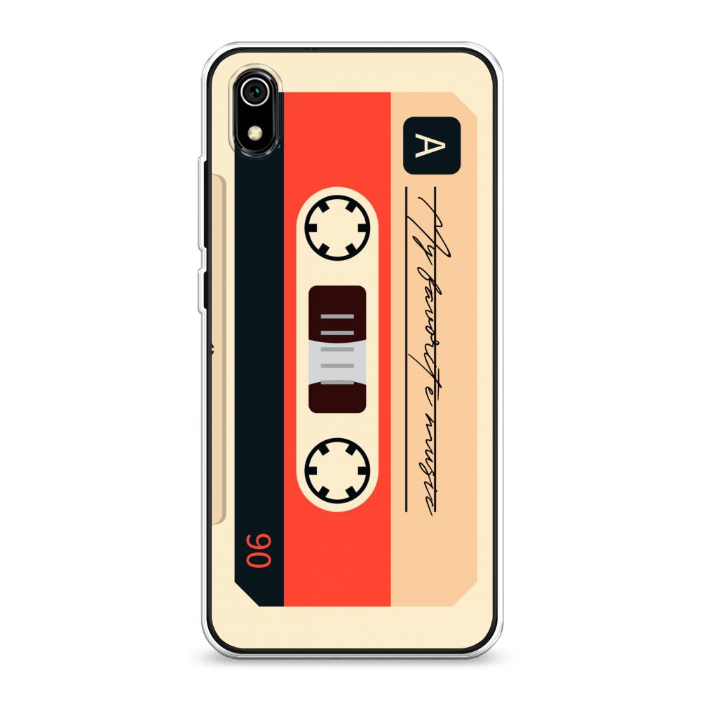 

Чехол на Xiaomi Redmi 7A "Бежевая кассета", Черный;красный;бежевый, 35450-6