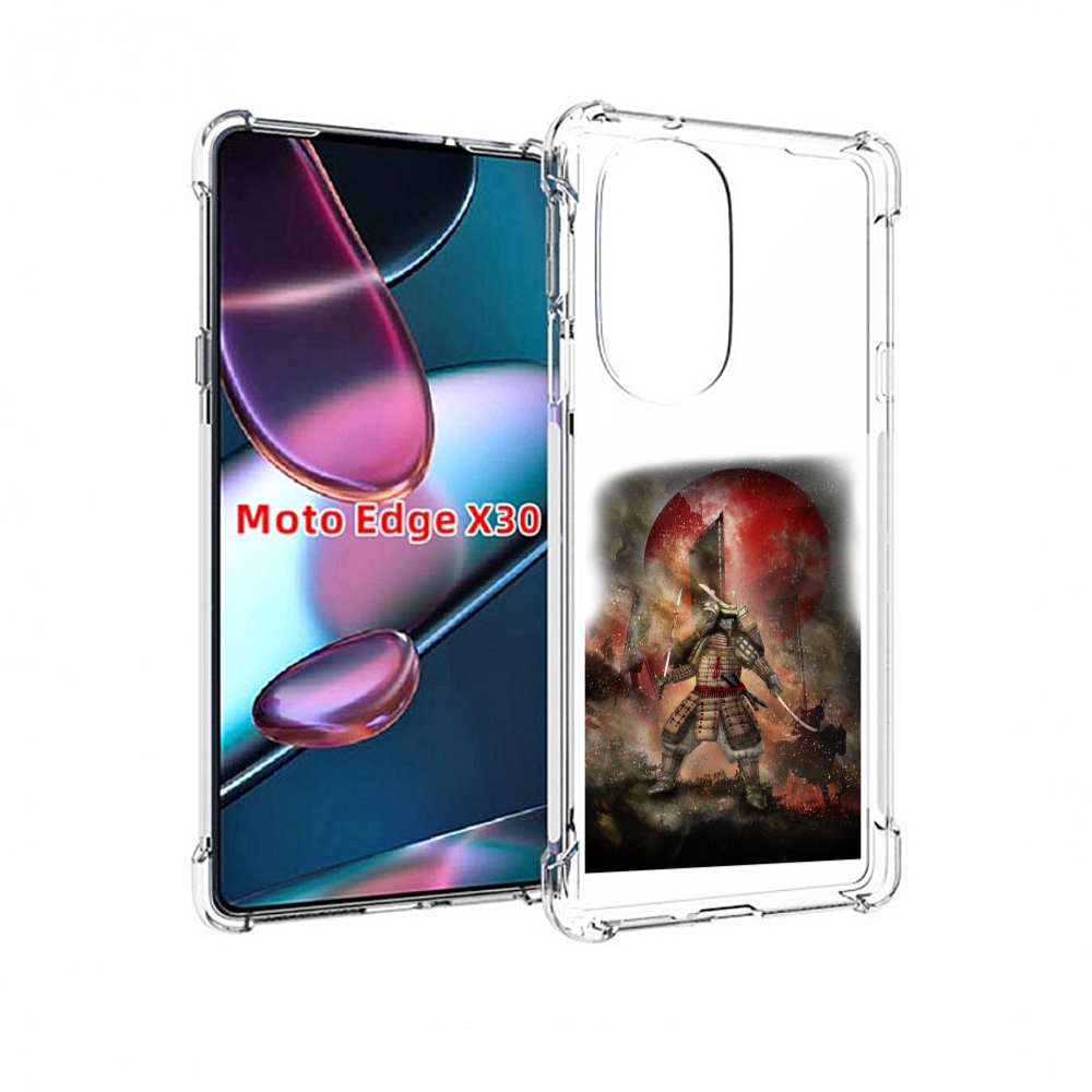 

Чехол MyPads китайскийвоин для Motorola Moto Edge X30, Прозрачный, Tocco