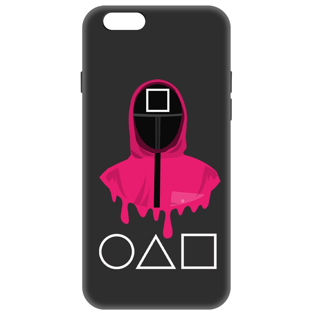Чехол-накладка Софт Игра в кальмара-Начальник для iPhone 6/6s