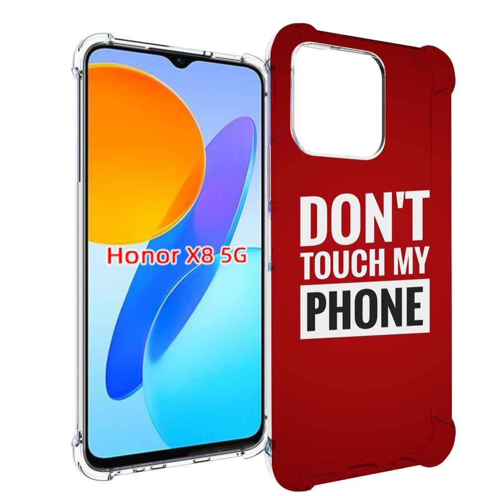 

Чехол MyPads Мой-телефон для Honor X8 5G, Прозрачный, Tocco