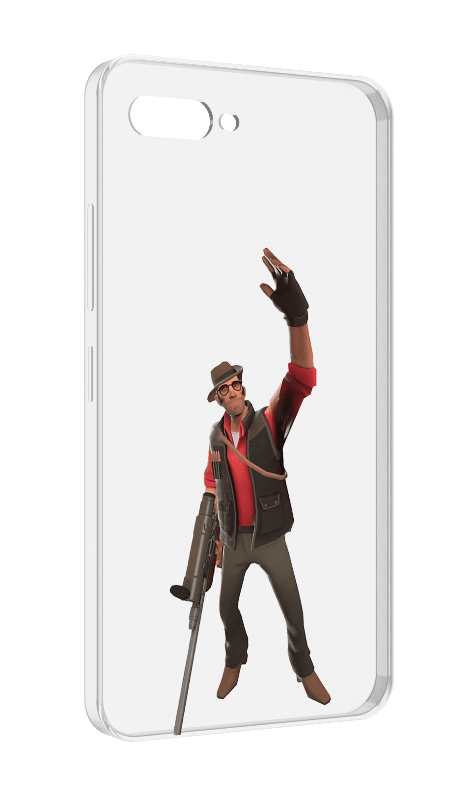 

Чехол MyPads team-fortress-2 для ITEL A25 / ITEL A25 Pro / ITEL A35, Прозрачный, Tocco