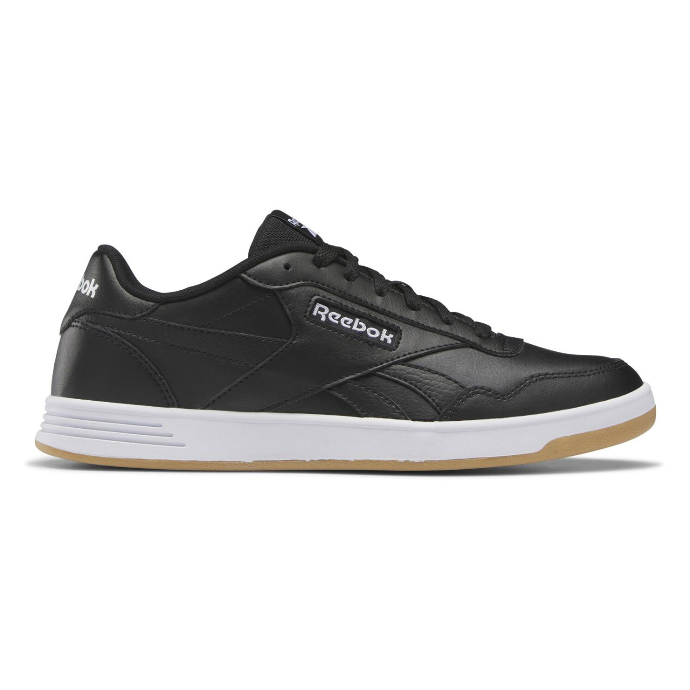 

Кеды мужские Reebok Court Advance 100010617 черные 44 EU, Черный, Court Advance