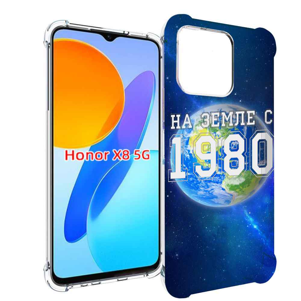 

Чехол MyPads На-Земле-с-1980 для Honor X8 5G, Прозрачный, Tocco