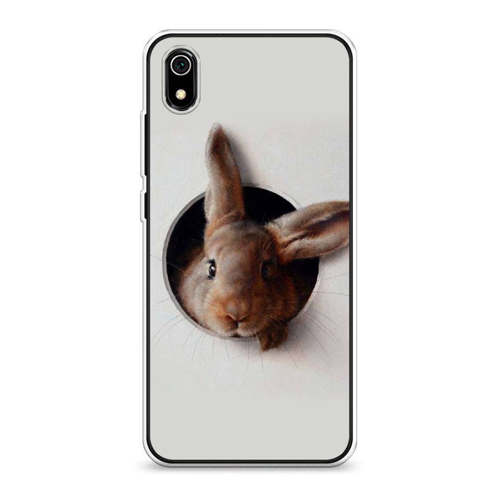 

Чехол на Xiaomi Redmi 7A "Любопытный кролик", Серый;коричневый, 35450-1
