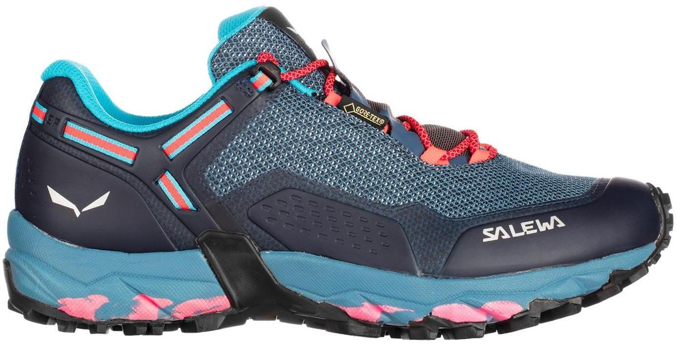 фото Кроссовки женские salewa speed beat gore-tex woman's голубые 4.5 uk