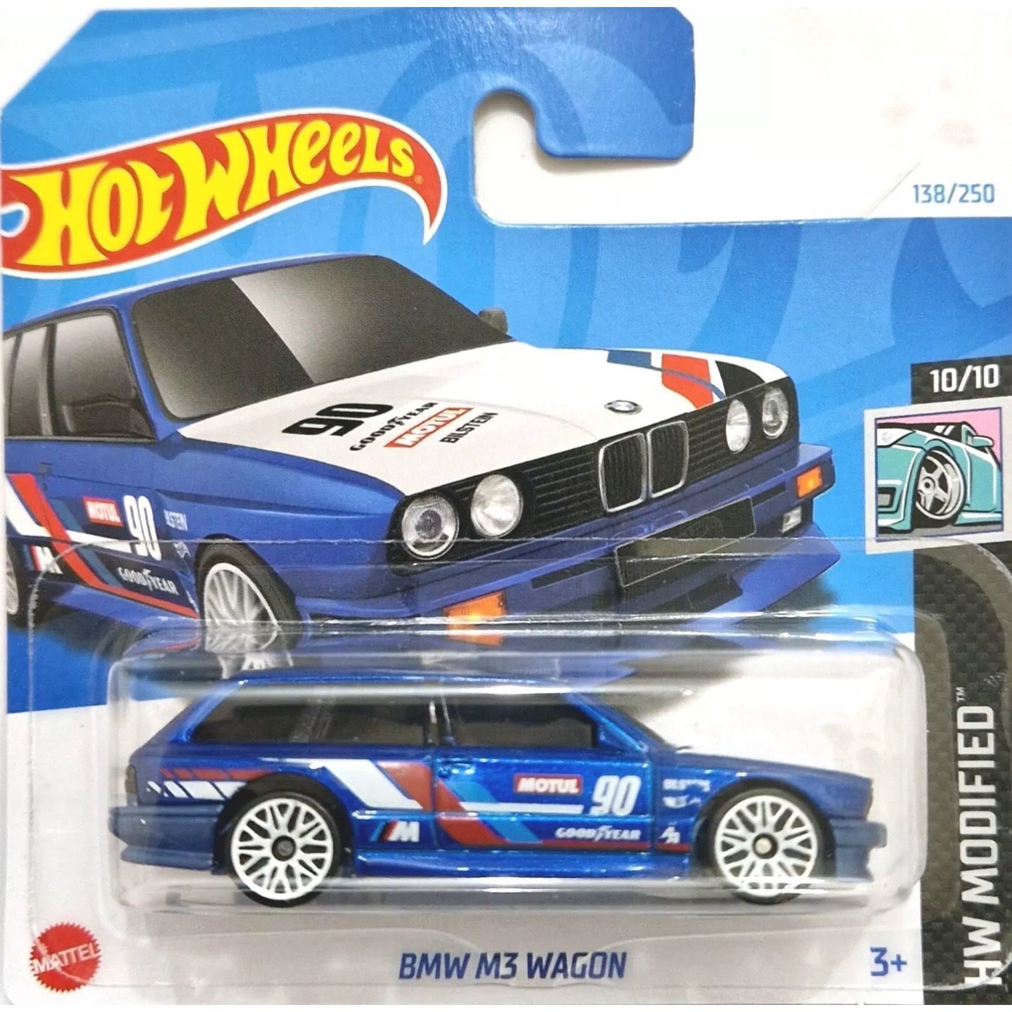 

Машинка металлическая Hot Wheels HRY67 коллекционная модель BMW M3 Wagon, Синий;белый;красный, HW-metall-all