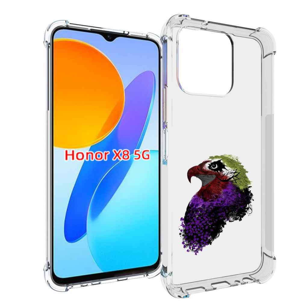 

Чехол MyPads Орел для Honor X8 5G, Прозрачный, Tocco