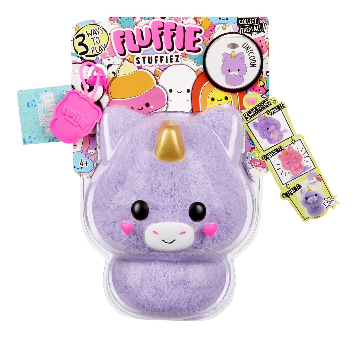 Мягкая игрушка Fluffie Stuffiez Маленький Единорог 42431 розовый