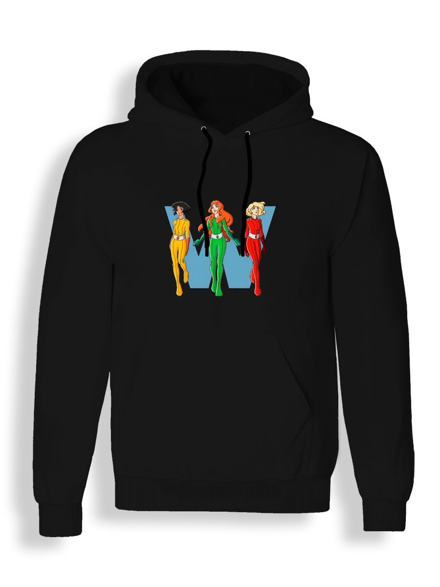 

Худи унисекс СувенирShop Тотали спайс/Totally Spies/Мультфильм 17 черное 2XL, "Тотали спайс/Totally Spies/Мультфильм" 17