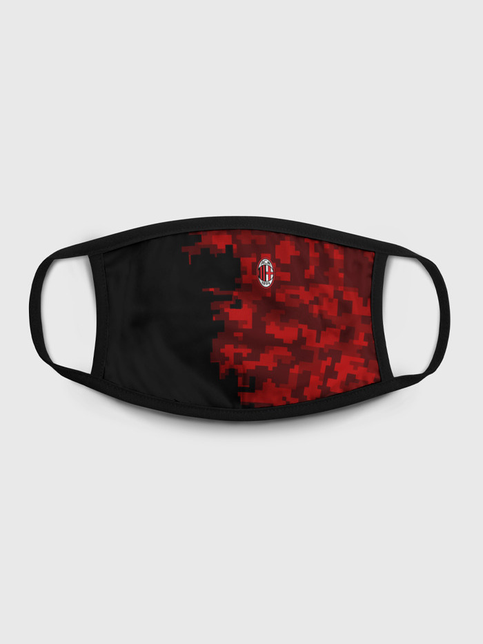 

Многоразовая маска унисекс Burnettie Ac Milan, Разноцветный, Ac Milan