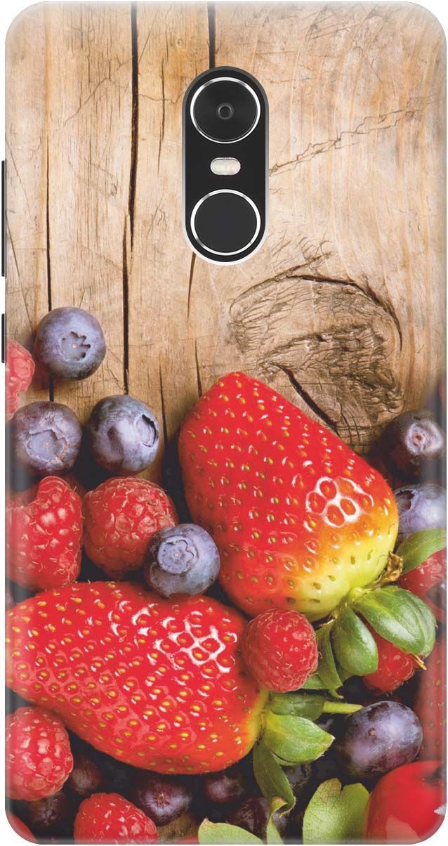 

Чехол на Xiaomi Redmi Note 4 "Дерево фруктов", Коричневый;красный, 1364