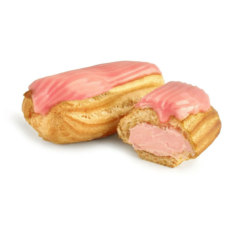 

Пирожные Золотой Колос заварные с клубничным кремом 126 г