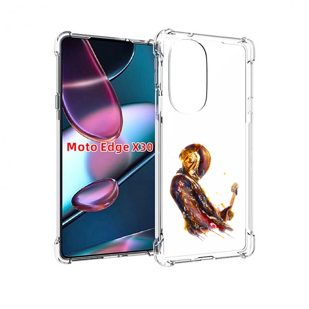 

Чехол MyPads космо-музыкант для Motorola Moto Edge X30, Прозрачный, Tocco