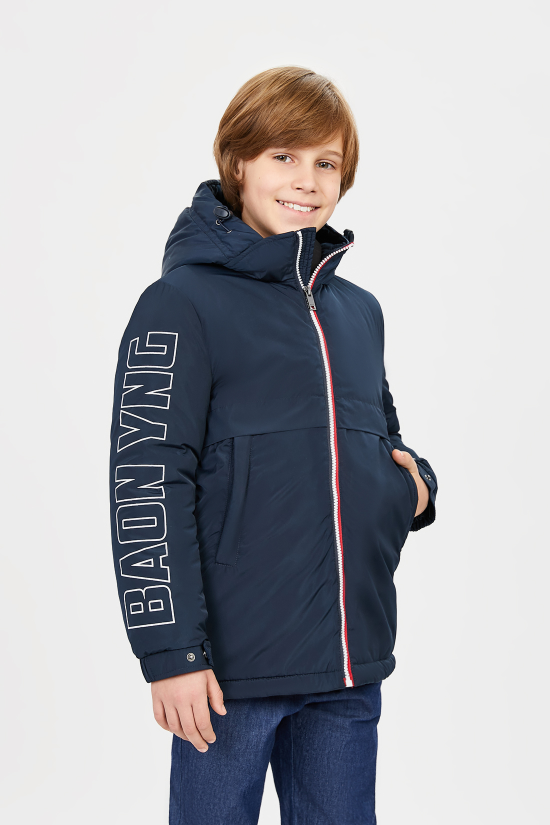 

Куртка для мальчика Baon BK531001 цв. синий р.152-158, BK531001