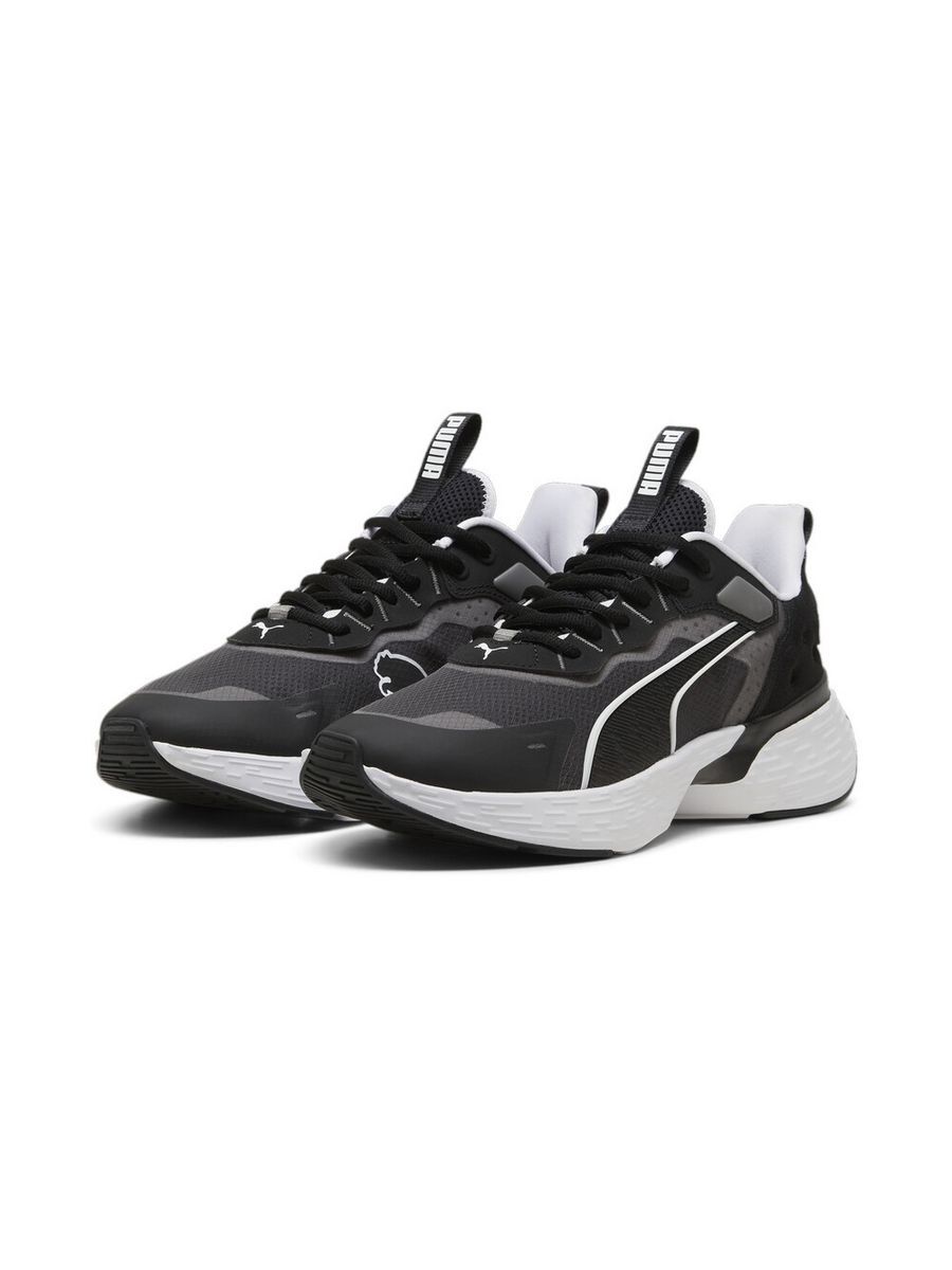 

Кроссовки Puma Softride Sway, серый-черный-белый, 6,5, 37944301