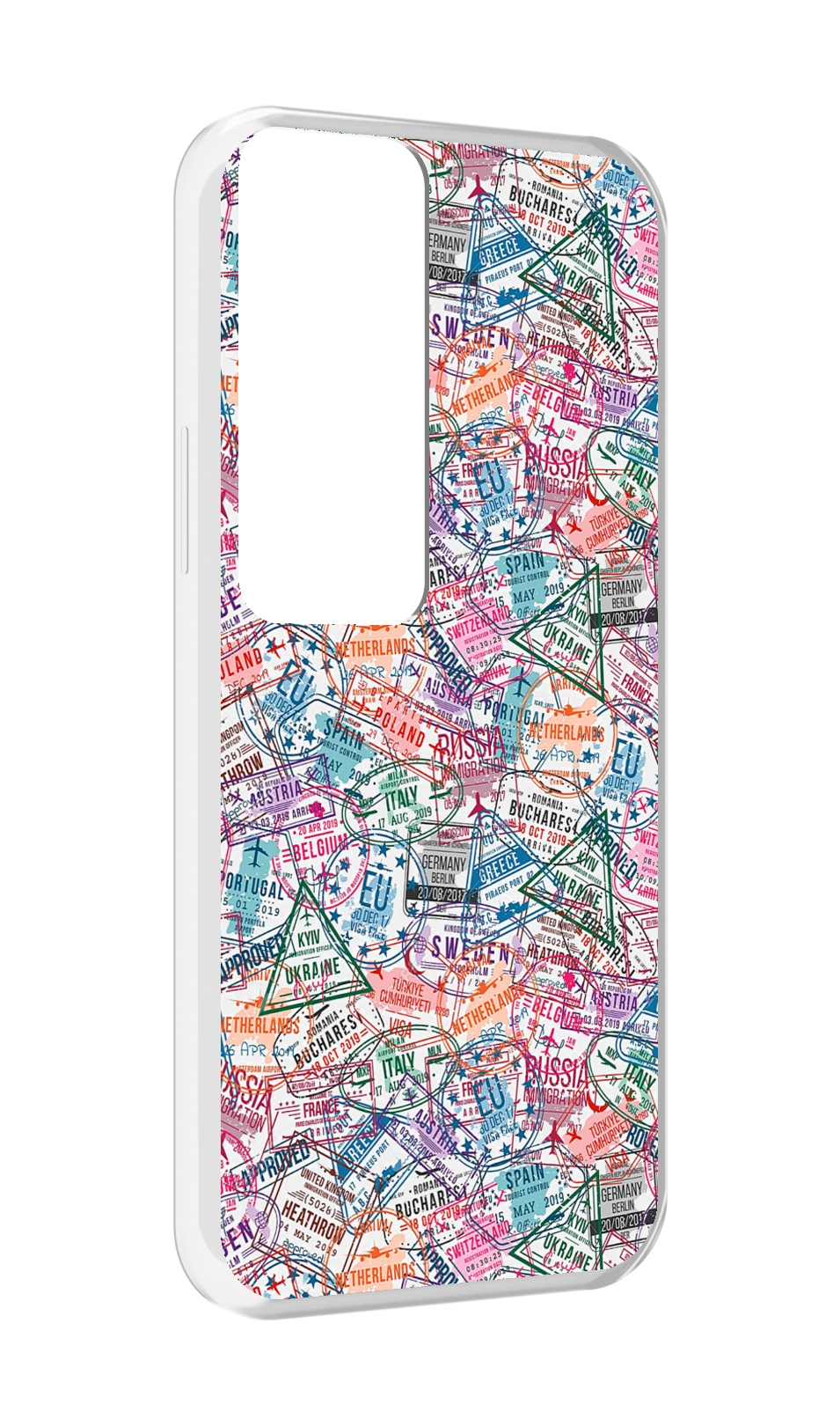 

Чехол MyPads загранчехол для Tecno Pova Neo 2, Прозрачный, Tocco