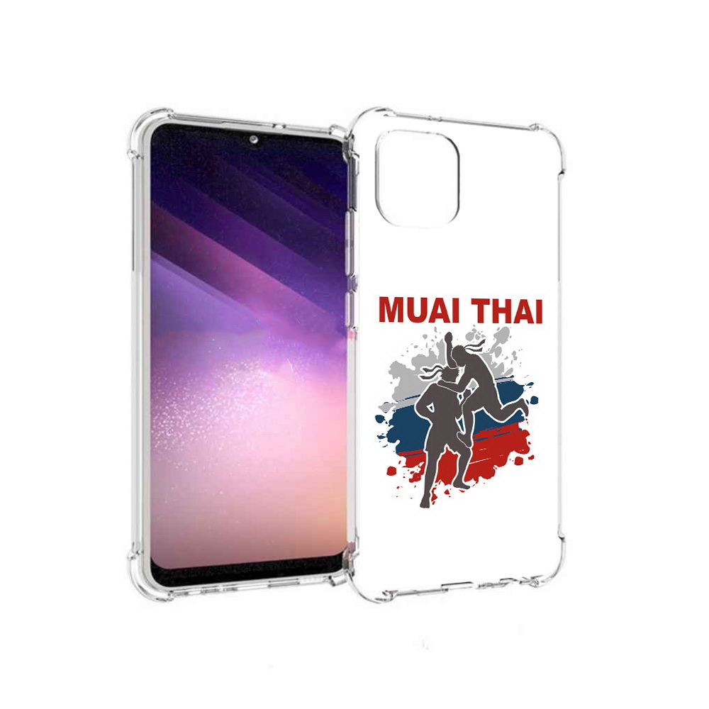 

Чехол MyPads Tocco для Samsung Galaxy A03 Муайтай (PT226903.537.123), Прозрачный, Tocco