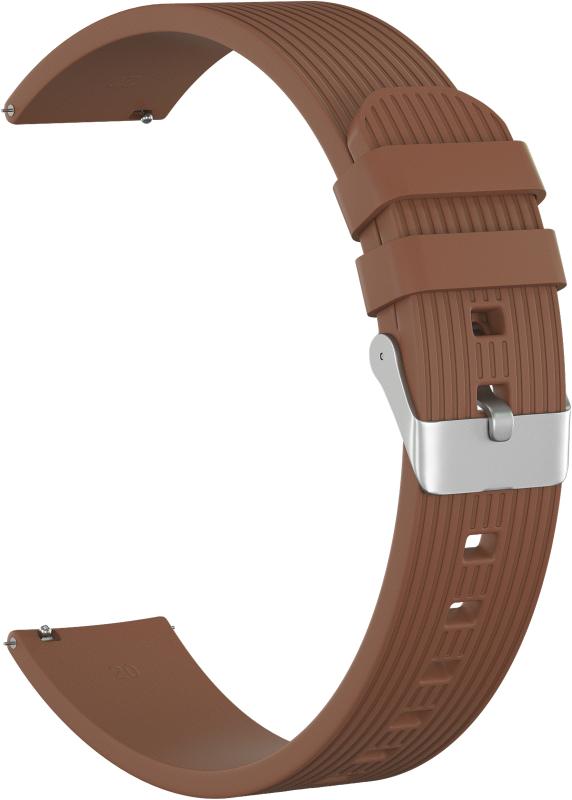 

Ремешок GSMIN Italian Collection 20 для Samsung Galaxy Watch 4 44мм (Коричневый)