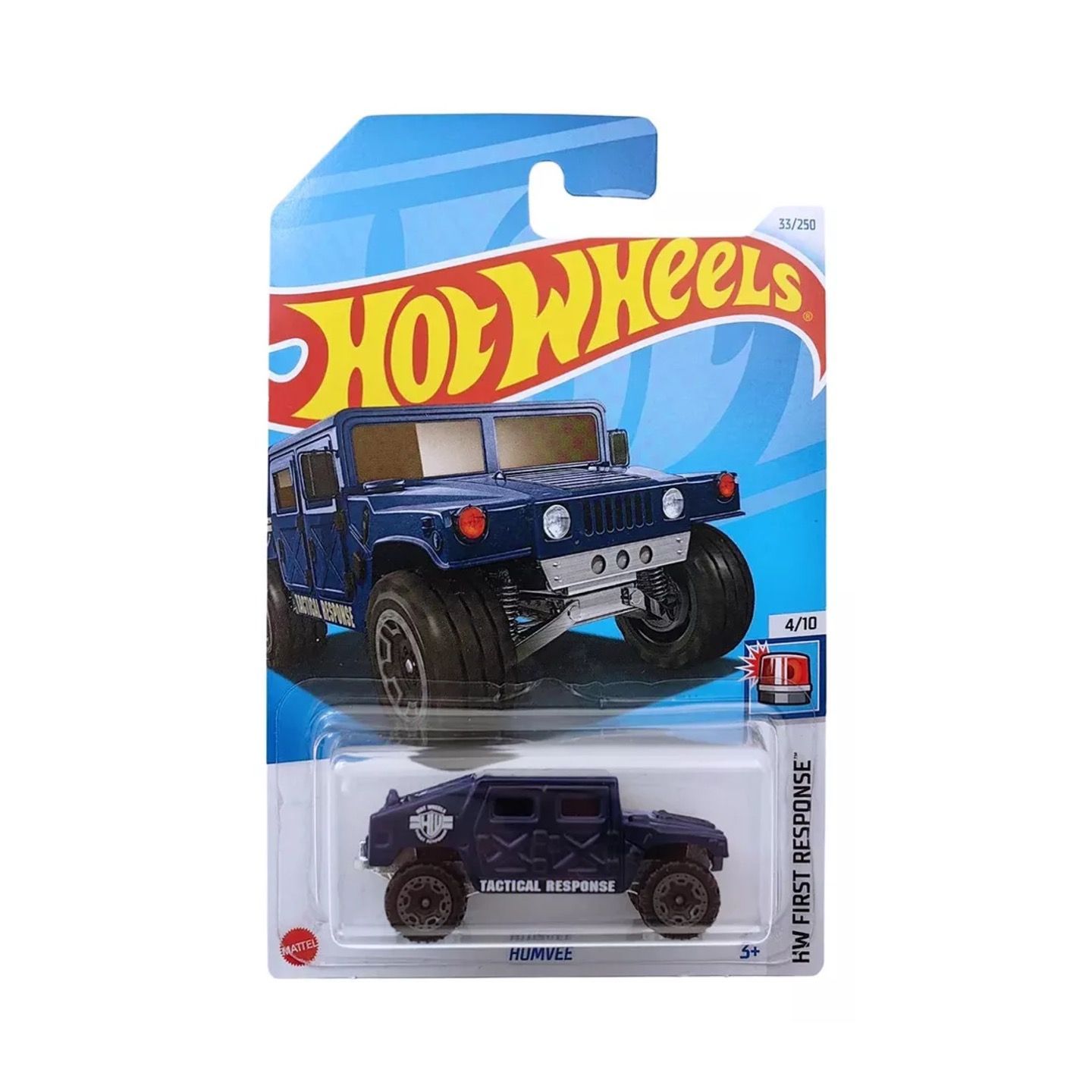 

Машинка металлическая Hot Wheels HTD00 коллекционная модель Humvee, Синий;серый, HW-metall-all