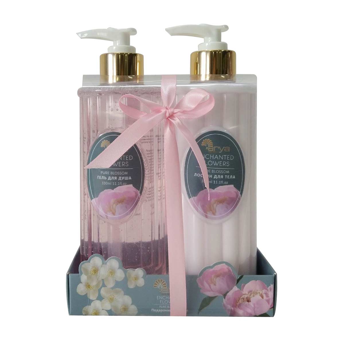 фото Подарочный набор arya в коробке 2 пр enchanted flowers