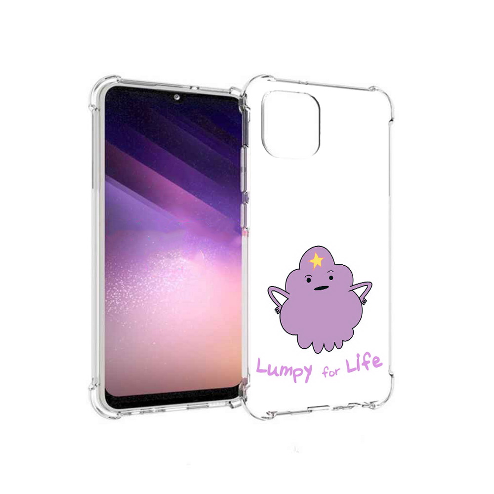 

Чехол MyPads Tocco для Samsung Galaxy A03 Принцесса пупырчатого королевства, Прозрачный, Tocco