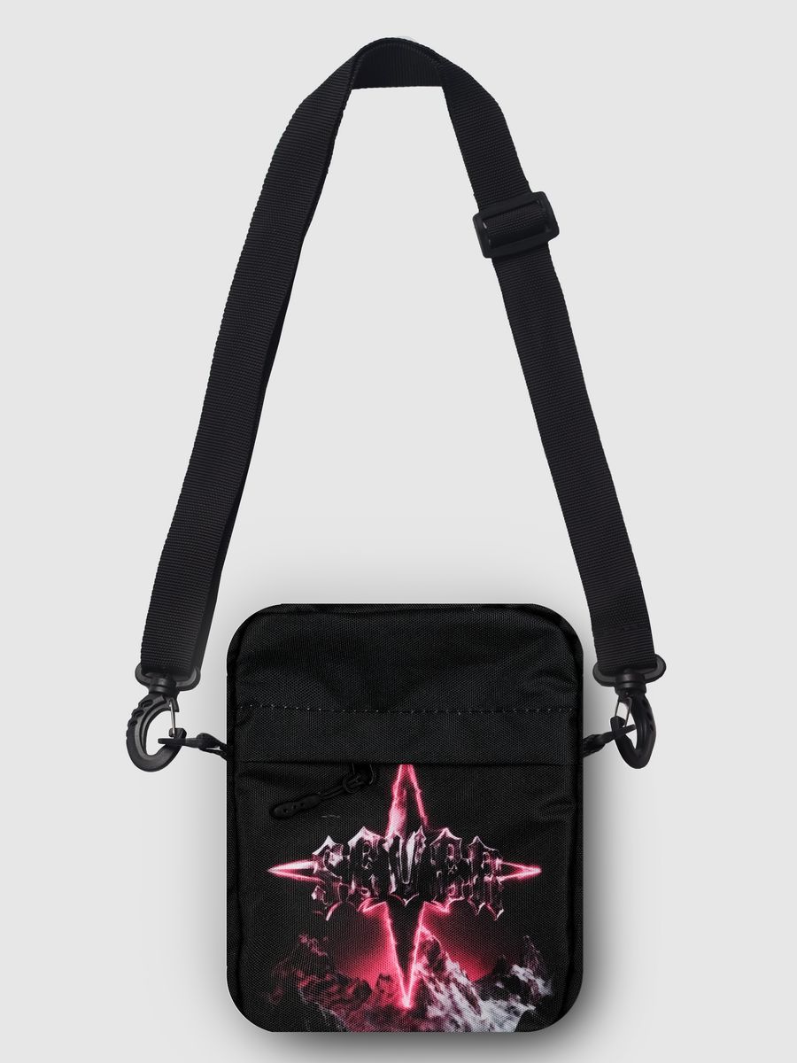 

Сумка унисекс Severclothing B-Star, розовый, Черный, B-Star