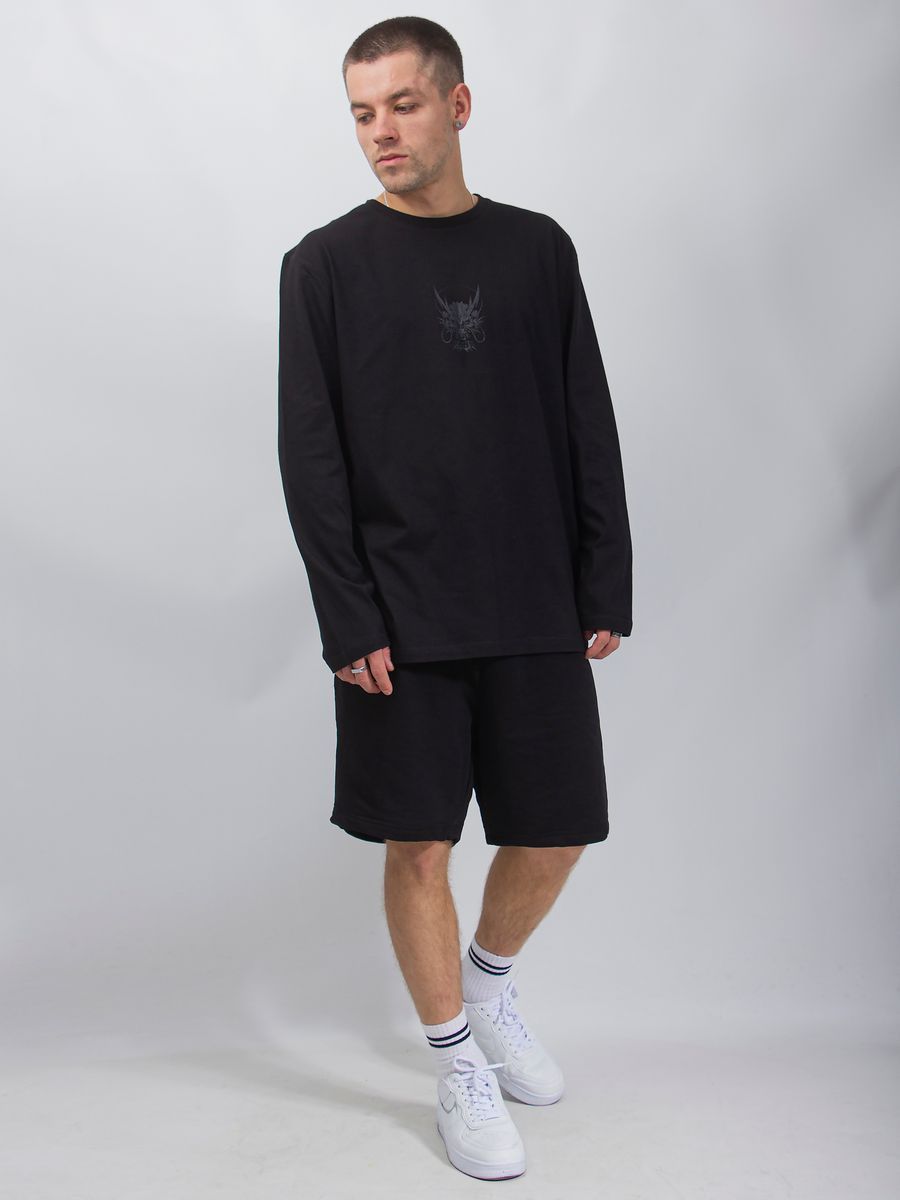 

Лонгслив мужской Palmost BLK черный L, BLK