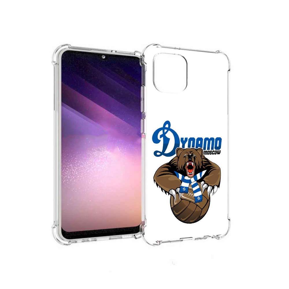 Чехол MyPads Tocco для Samsung Galaxy A03 ФК Динамо медведь (PT226903.537.175)