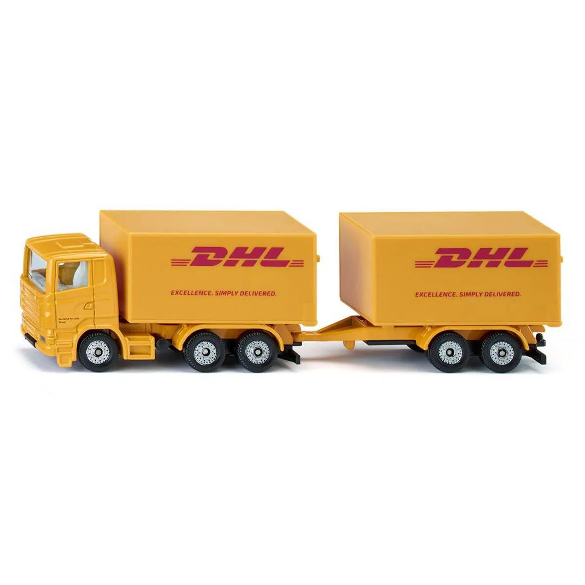 

игрушечная машинка Siku Грузовик службы доставки DHL 1694, Желтый