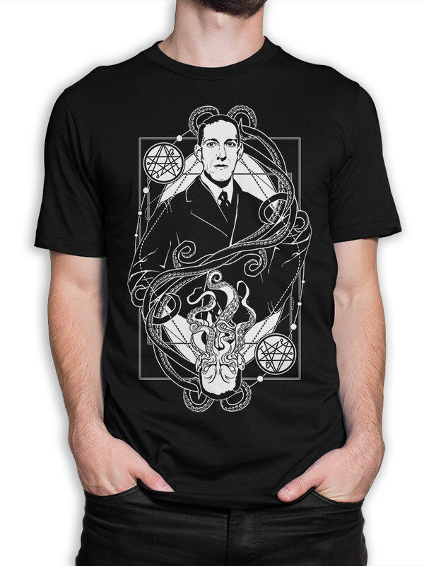 

Футболка мужская DreamShirts Studio Говард Лавкрафт 115-lovecraftcthulhumen-2 черная M, Черный, Говард Лавкрафт 115-lovecraftcthulhumen-2