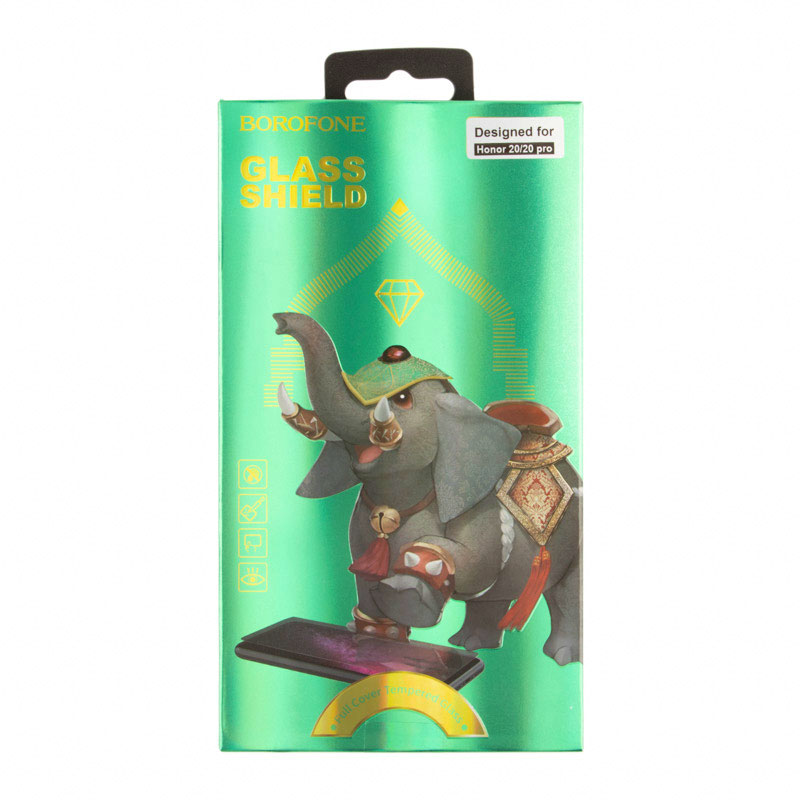 

Защитное стекло Borofone Elephant для Honor 20/20 Pro 2.5D, 0.33 мм