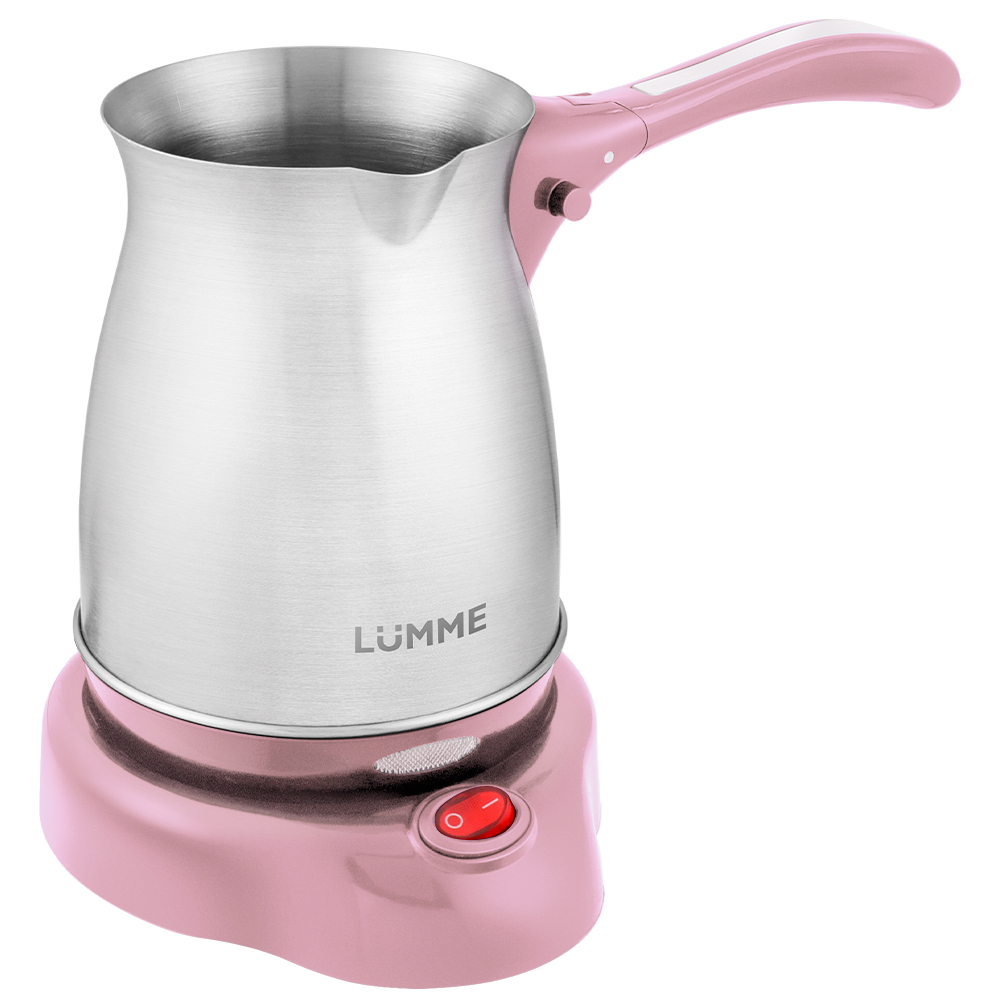 Электрическая турка LUMME LU-1631 розовый электрическая турка lumme lu 1631 фиолетовый