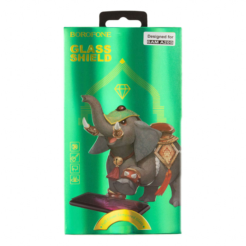 

Защитное стекло Borofone Elephant для Samsung A20S 2.5D, 0.33 мм