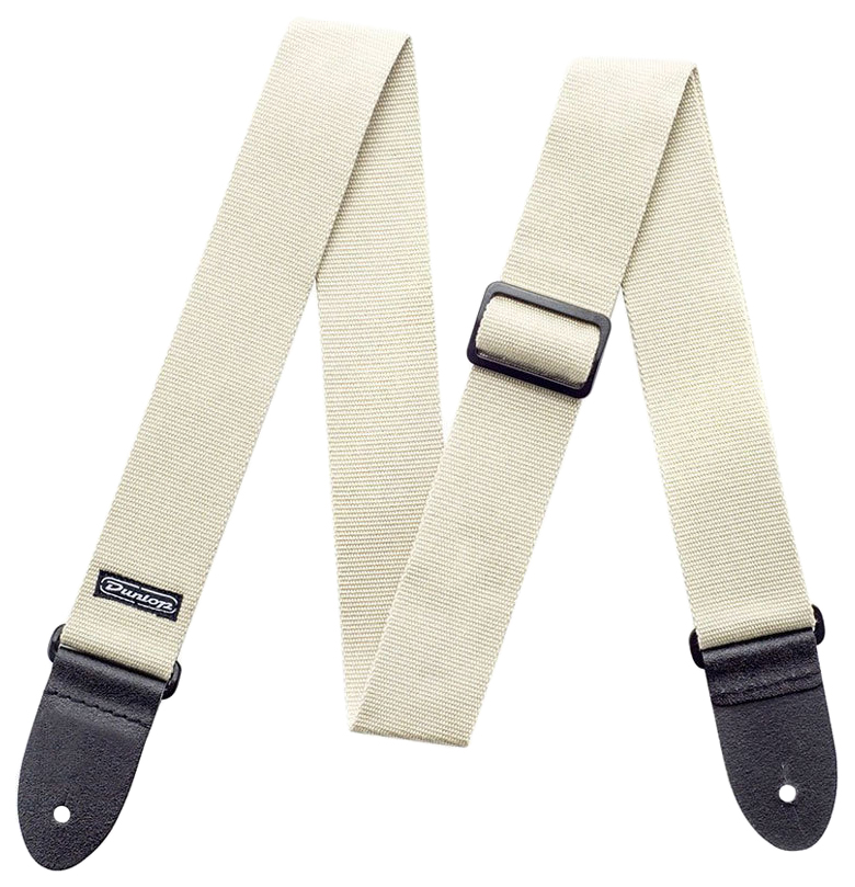 фото Ремень для гитары dunlop d21-02n cotton strap natural