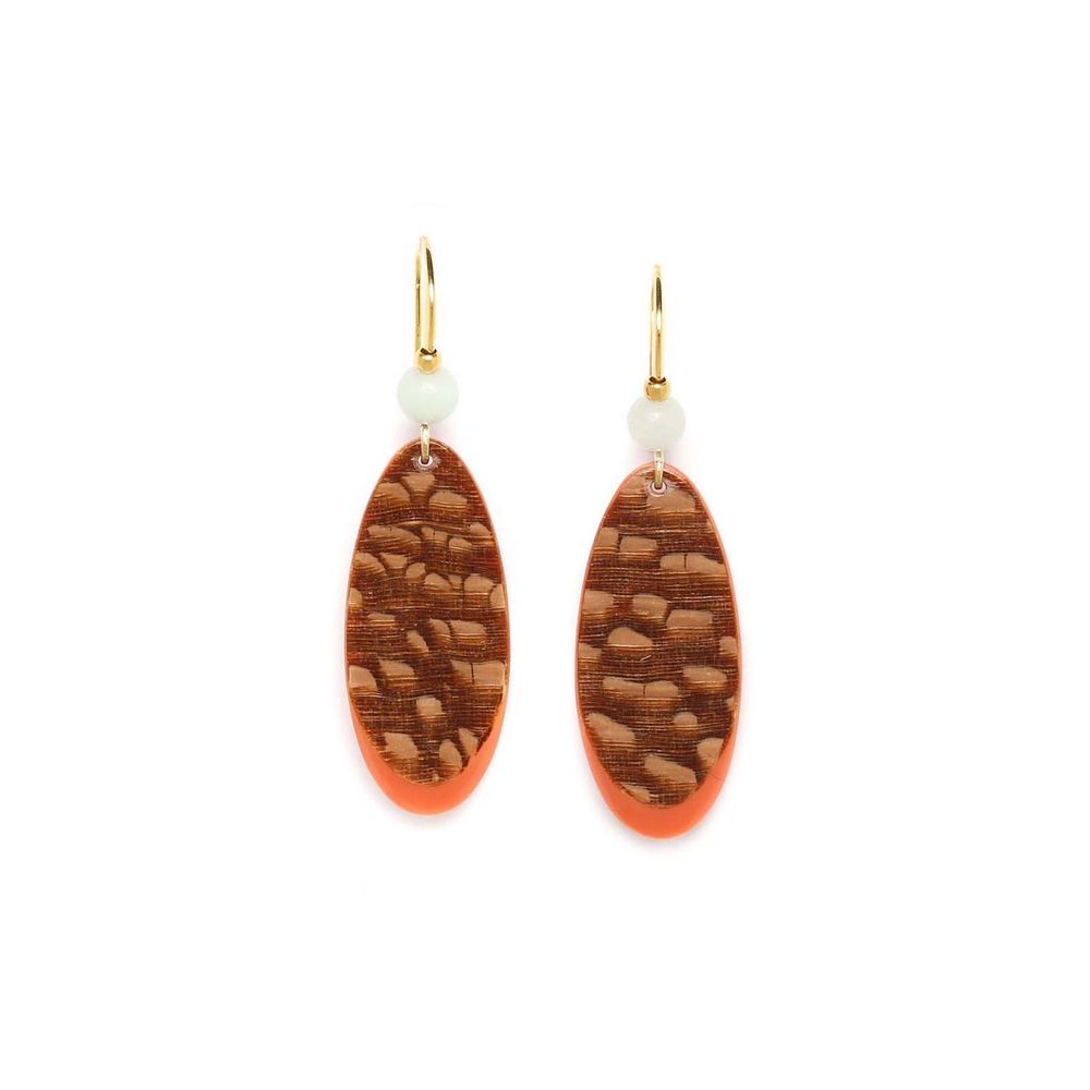 

Серьги из бижутерного сплава с амазонитом Nature Bijoux NB23.1-12-78212, NB23.1-12-78212