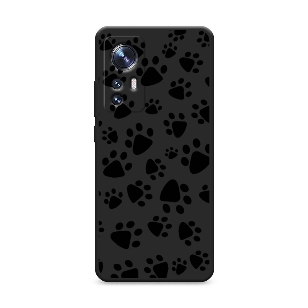 

Чехол Awog на Xiaomi 12 "Лапки черные", 312352-1