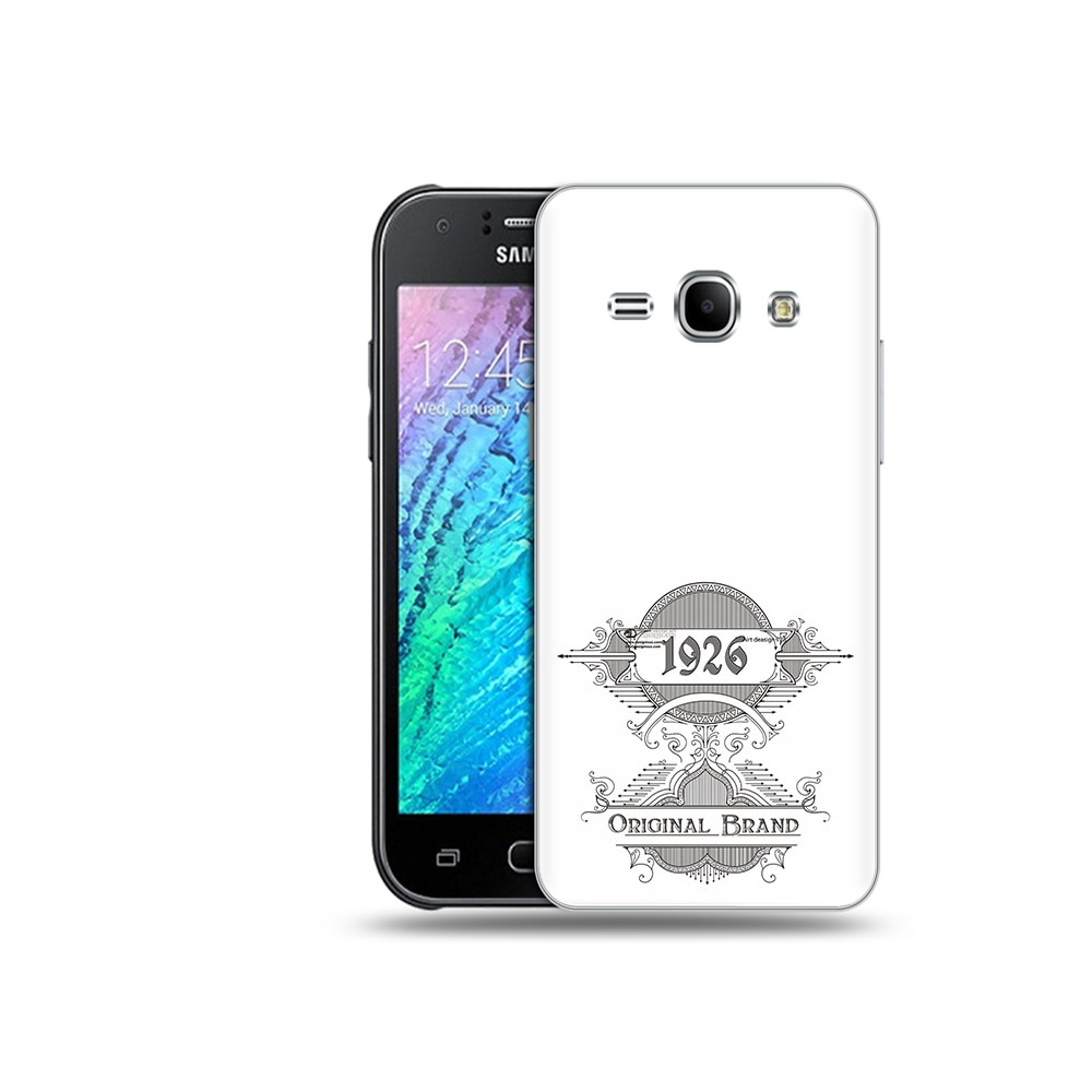 

Чехол MyPads Tocco для Samsung Galaxy J1 логотип черно белый (PT12095.602.446), Прозрачный, Tocco