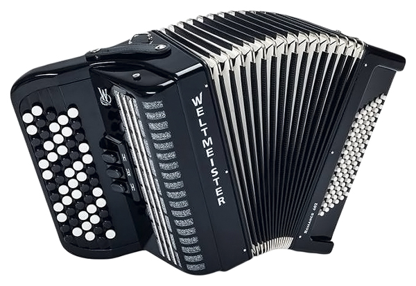 

Аккордеон кнопочный Weltmeister Romance602-II-72/60-BK, Черный