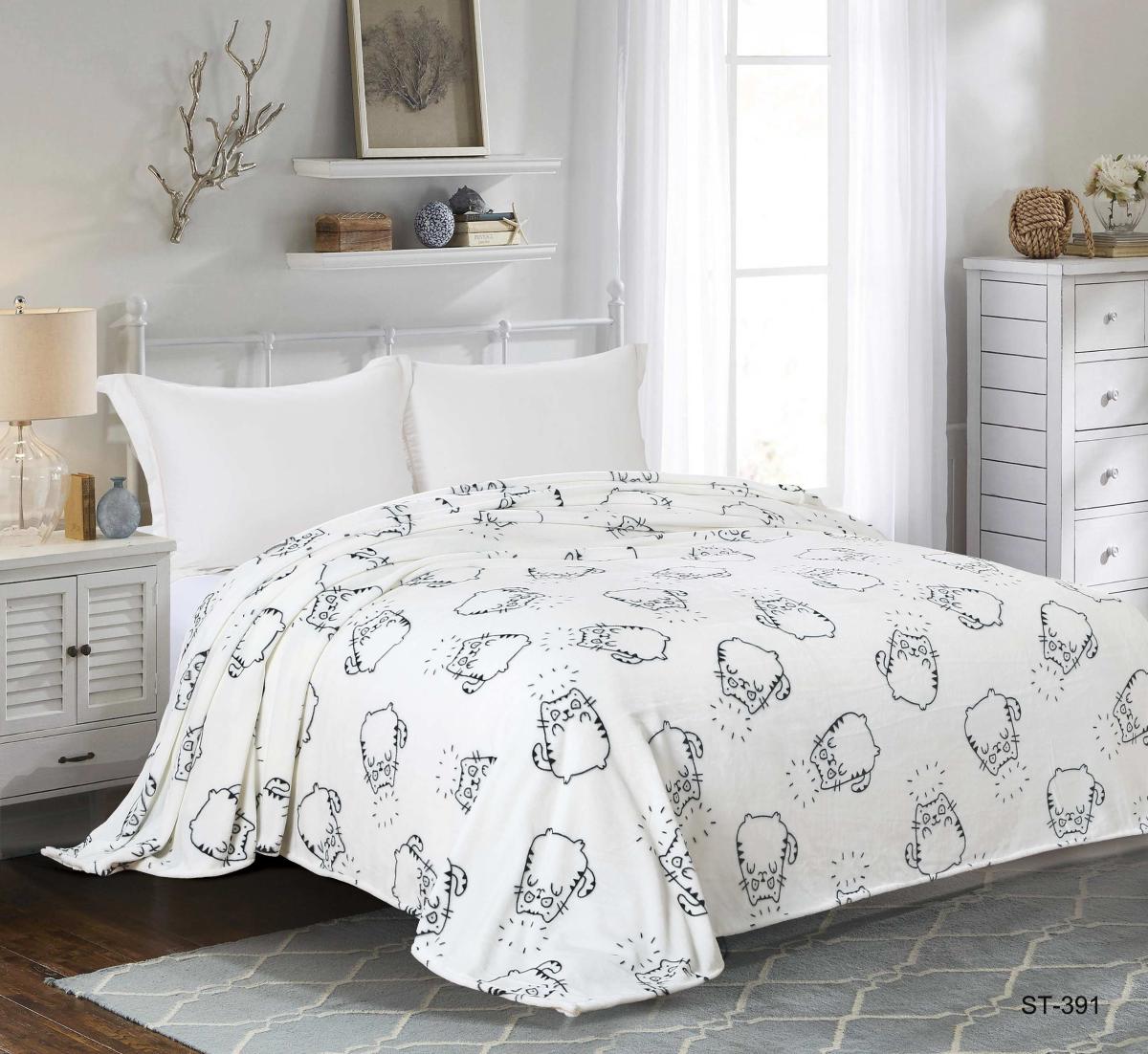 Плед Традиция Cats, 1.5