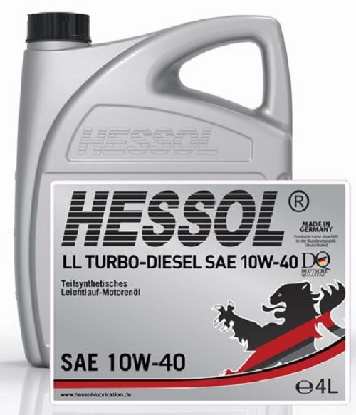 Моторное масло Hessol полусинтетическое турбодизель 10w40 LL 5л