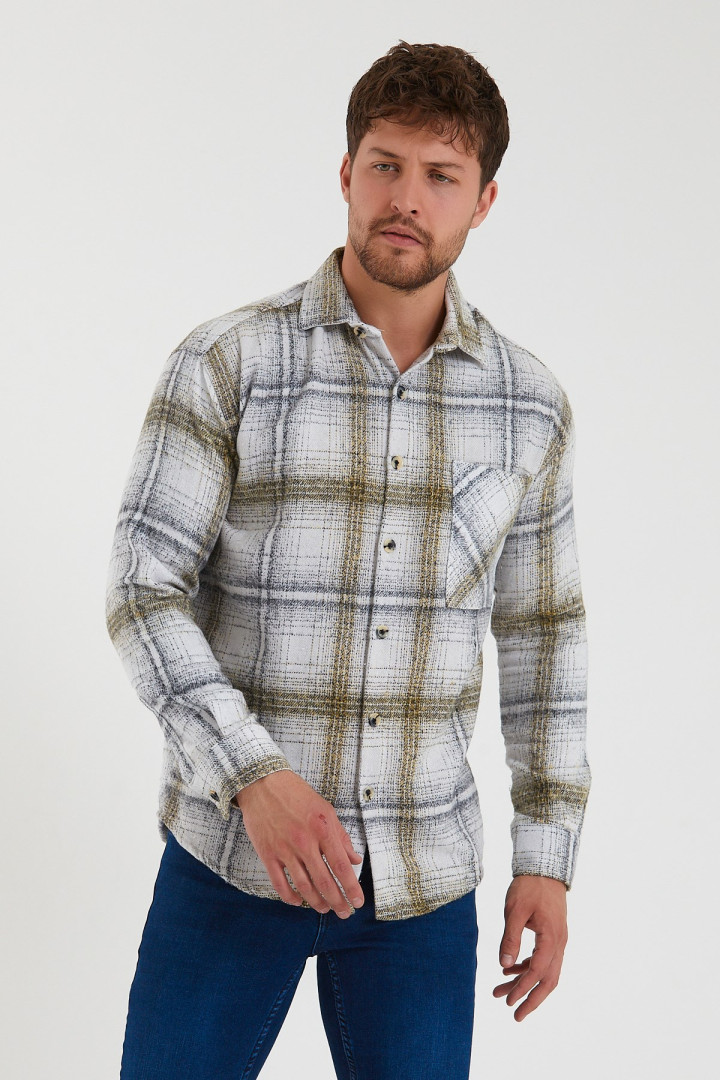 

Рубашка мужская Terapi Men 26272 желтая L/XL (доставка из-за рубежа), Желтый, 26272