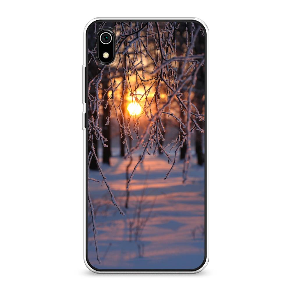 

Чехол на Xiaomi Redmi 7A "Зима 7", Оранжевый;розовый;черный, 35450-2