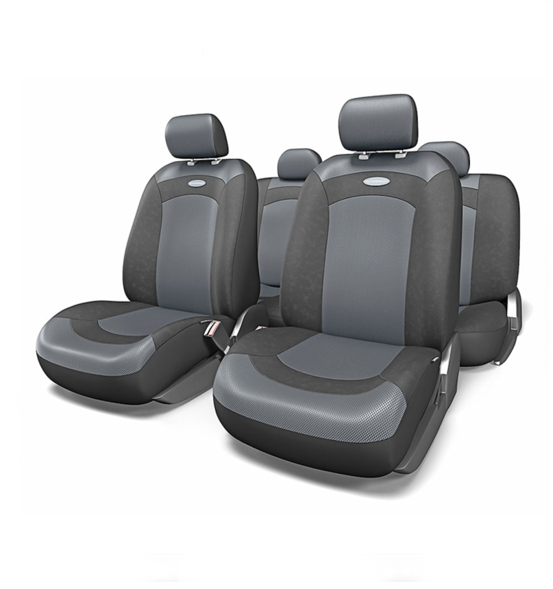 

Чехлы Extrime 8 Пр. Сетка Объемные Черные AUTOPROFI арт. XTR-803 BK/BK