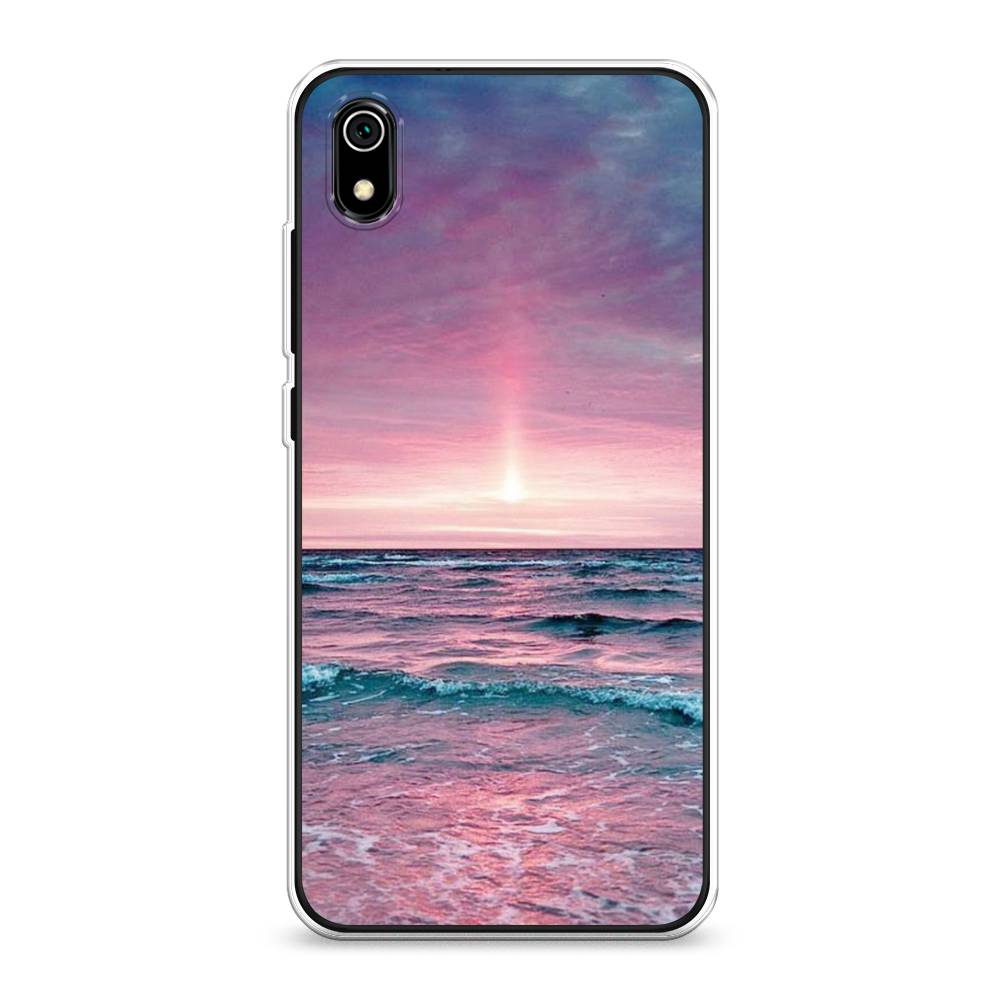 

Чехол на Xiaomi Redmi 7A "Восход 3", Розовый;голубой, 35450-2
