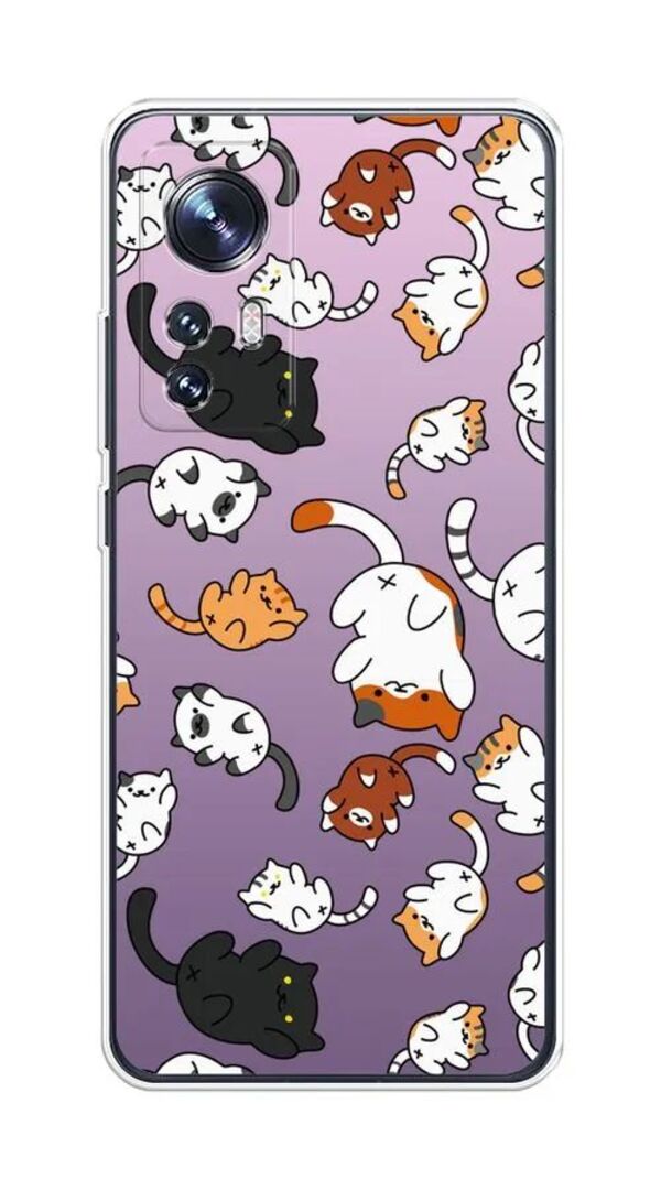 

Чехол Awog на Xiaomi 12S "Котопад", Разноцветный, 316050-7