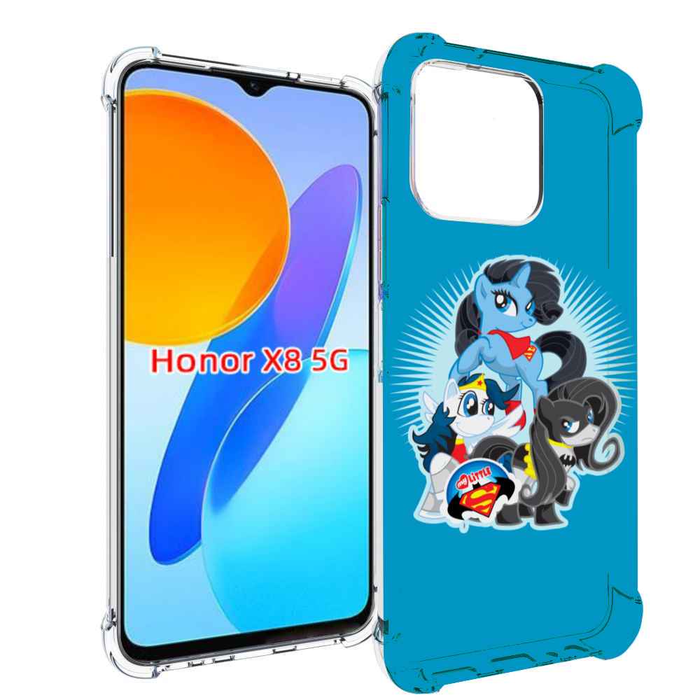 

Чехол MyPads Пони-литл для Honor X8 5G, Прозрачный, Tocco