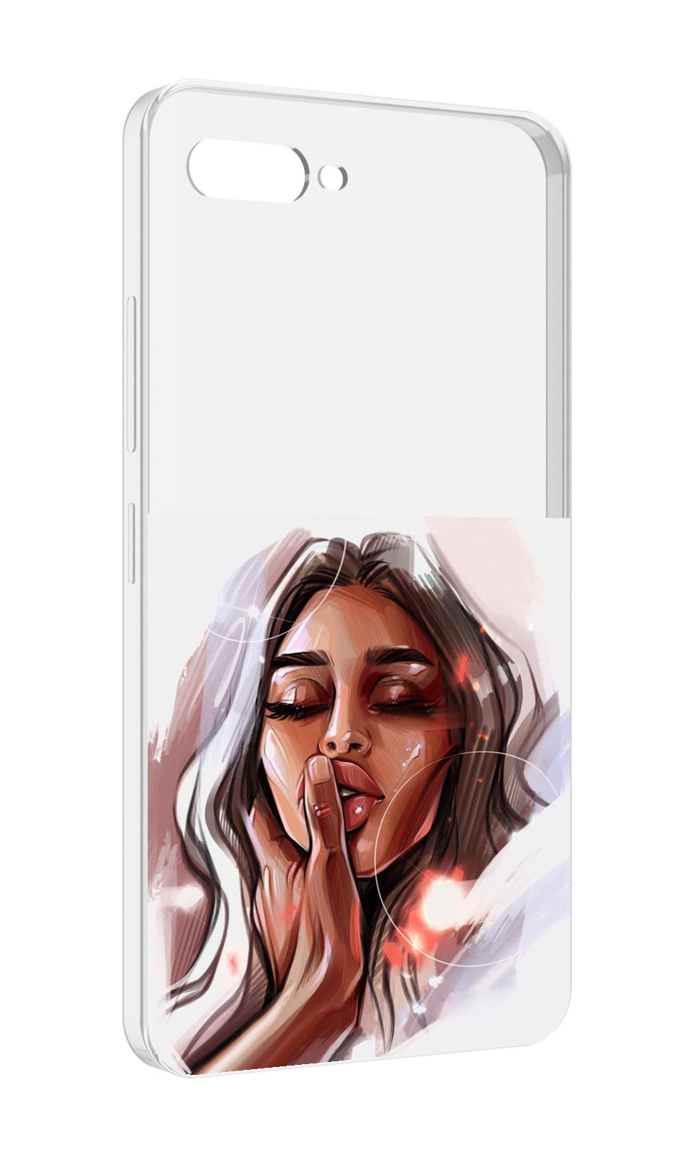 

Чехол MyPads Большие-губы женский для ITEL A25 / ITEL A25 Pro / ITEL A35, Прозрачный, Tocco