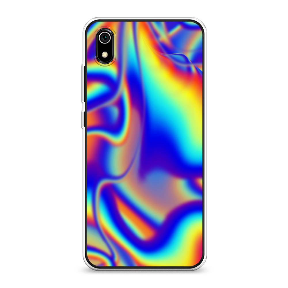 

Чехол на Xiaomi Redmi 7A "Яркая голограмма", Разноцветный, 35450-3